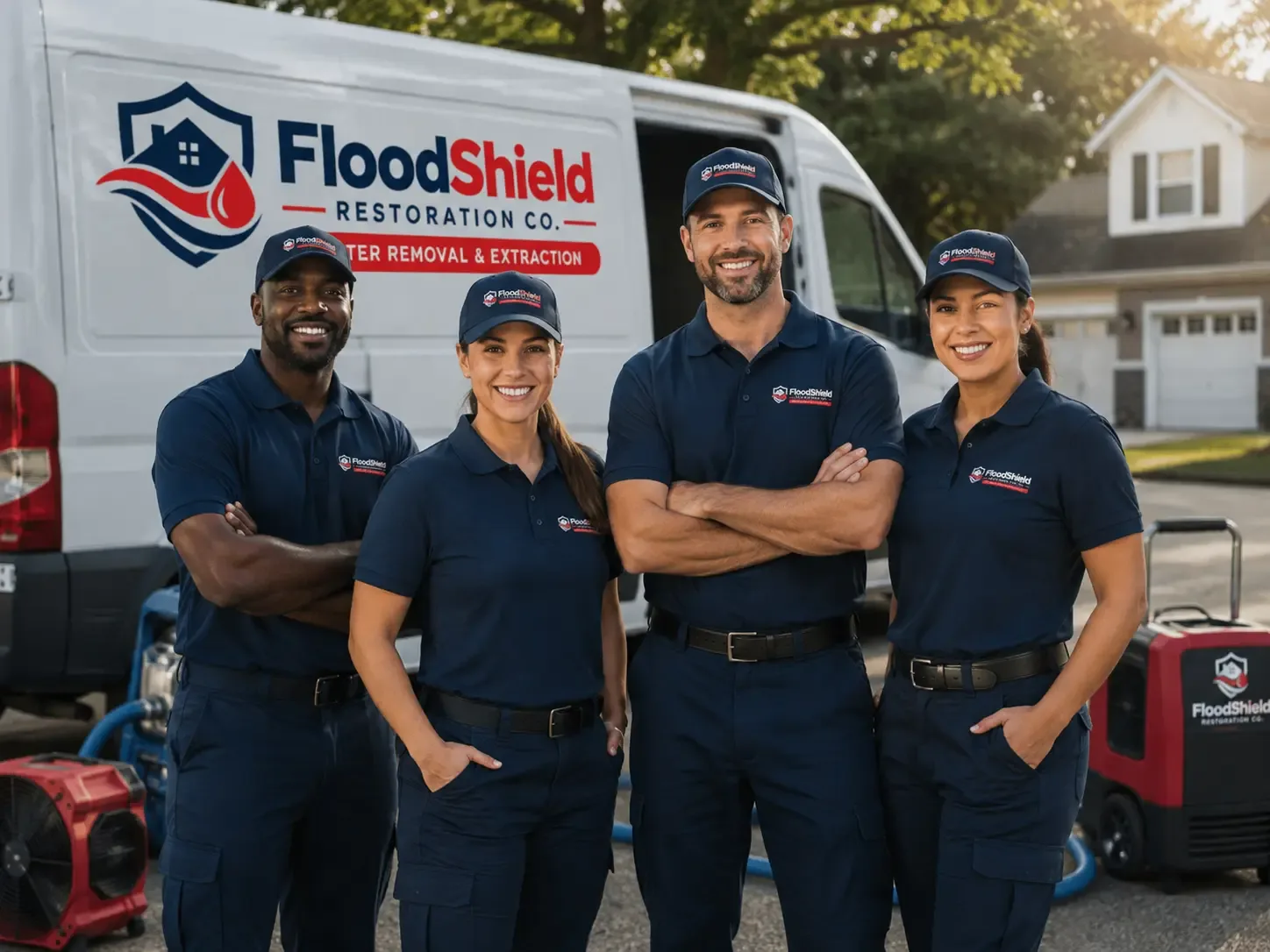 Flood Damage Restoration company in West Farmington, OH